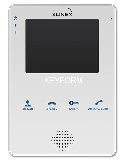 Монитор видеодомофона цветной Slinex MS-04 (белый)
