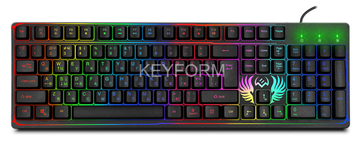 Игровая клавиатура SVEN KB-G8000 (105кл.. 20 Fn функций. подсветка) Sven SV-019907