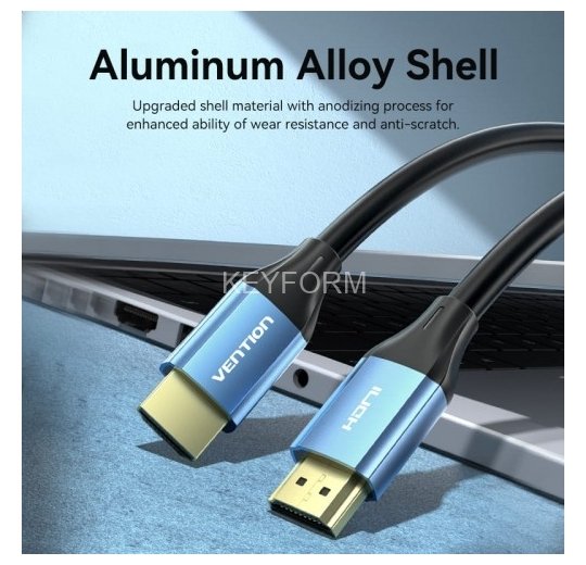 Кабель Vention HDMI High speed v2.0 with Ethernet 19M/19M - 8м Vention ALHSK
