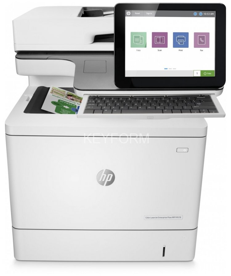 Лазерное МФУ HP Color LaserJet Enterprise Flow M578c (7ZU87A#B19)