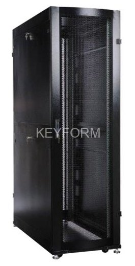 Серверный IT шкаф Schneider Electric Optimum LCSR3300  42U, ширина 600мм., глубина 1200мм., высота 1992мм., черный, площадь перфорации 71,30% , нагрузочная способность 1510кг.,  габариты упаковки 1270x635x2192мм, вес нетто 155кг., вес брутто 175кг. Schnei