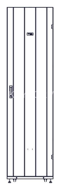 Шкаф Systeme Electric, серия Uniprom, 48U-600/1200, боковые панели 4шт, черный SYSTEME ELECTRIC UR3307