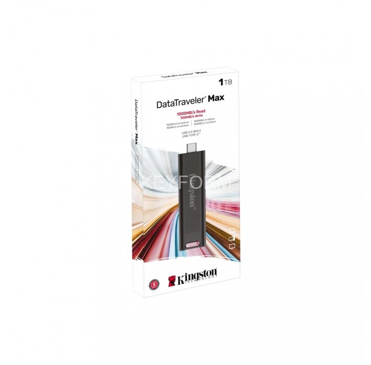 Флэш USB Kingston 1TB USB 3.2 Gen 2 DataTraveler Max Kingston DTMAX/1TB