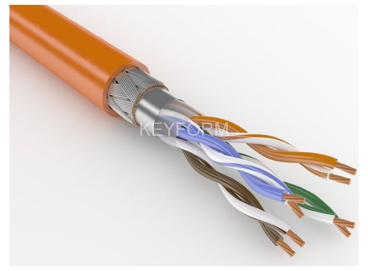 ParLan Patch SF/UTP Cat5e 4х2х0,60 ZH нг(А)-HF