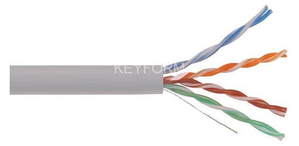 U/UTP 4х2х24AWG кат.5E PATCH (LC2-C5E04-111)