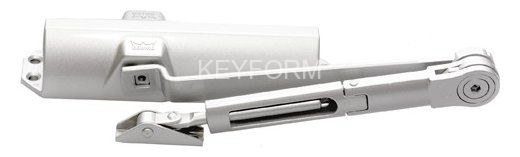 Доводчик дверной Dorma TS-68 с ФОП белый