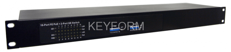 Коммутатор с питанием по PoE 18-портовый OSNOVO SW-21620/B