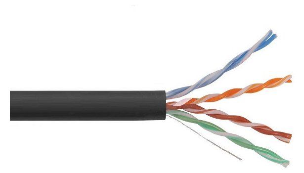 U/UTP 4х2х24AWG кат.5E solid LDPE (LC3-C5E04-139)