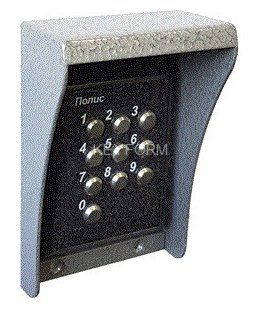 Монтажный комплект с козырьком для Полис-51ТМ/ЕМ