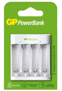Зарядное устройство Е411 для АА и ААА аккумуляторов GP 4891199210440