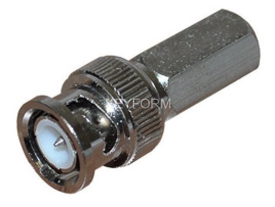 Разъем под коаксиальный кабель Прочие зарубежные BNC RG-58 резьбовой