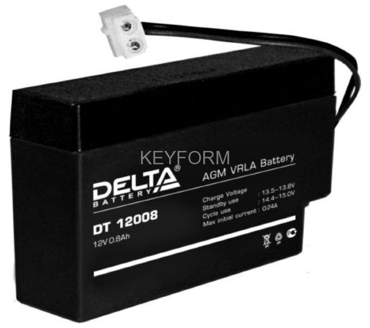 Аккумулятор герметичный свинцово-кислотный Delta DT 12008