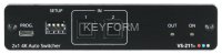 Коммутатор 2х1 HDMI с автоматическим переключением; коммутация по наличию сигнала, поддержка 4K60 4:4:4, деэмбедирование аудио Kramer VS-211X