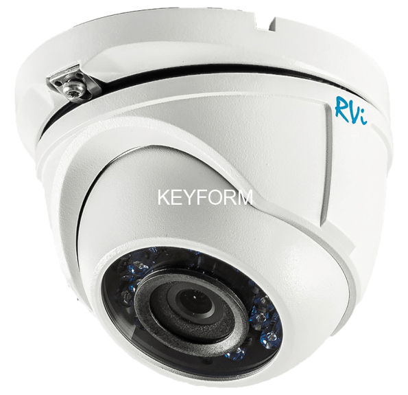 Видеокамера TVI купольная уличная антивандальная RVi, RVi RVi-HDC321VB-T (2,8 мм)