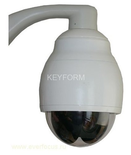Видеокамера купольная поворотная уличная EverFocus EPTZ3600