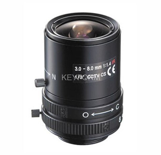 Объектив вариофокальный с ручной диафрагмой DAIWON DW3080M-CS