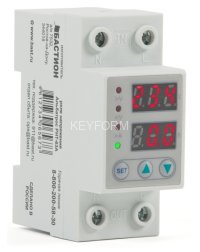 602 Альбатрос РНТ-63А реле напряжения 145-300В 63А время срабатывания 20 мс индикация Бастион ALBATROS-RNT-63A