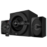 Акустическая система SVEN MS-2085, черный (60 Вт, Bluetooth, подсветка, пульт, дисплей, FM, USB, SD) Sven SV-020101