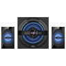 Акустическая система SVEN MS-2085, черный (60 Вт, Bluetooth, подсветка, пульт, дисплей, FM, USB, SD) Sven SV-020101