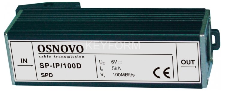 Грозозащита OSNOVO SP-IP/100D