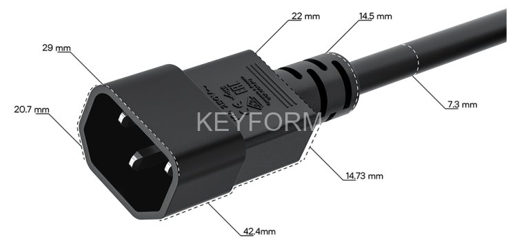 Кабель питания GreenConnect GCR-55918