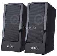 Perfeo колонки &quot;CALIBR&quot;, 2.0, мощность 2х3 Вт, чёрный, USB аксессуары для ПК и гаджеты для дома Perfeo PF_A4426
