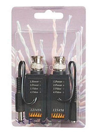 Комплект приемопередатчиков видеосигнала и питания SC&T TTP111VPK-T