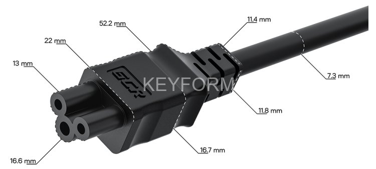 Кабель питания GreenConnect GCR-55922