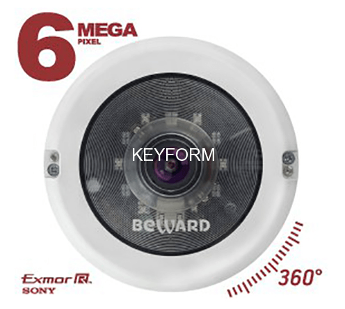 IP-камера купольная Beward, Beward BD3670FL