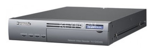 Видеодекодер сетевой (IP-декодер) высокой четкости, многоканальный, мультиформатный Panasonic, Panasonic WJ-GXD400/G