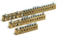 Клеммная колодка 12 модулей 3х9 мм + 10х5,4 мм (87112)