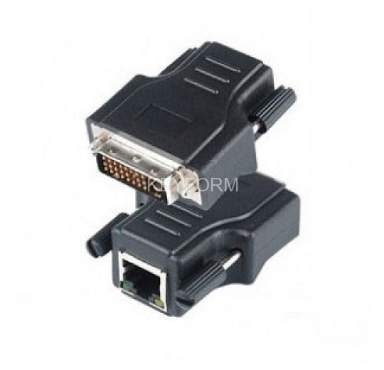 Комплект для передачи DVI-сигнала по кабелю витой пары SC&T DE01ERK