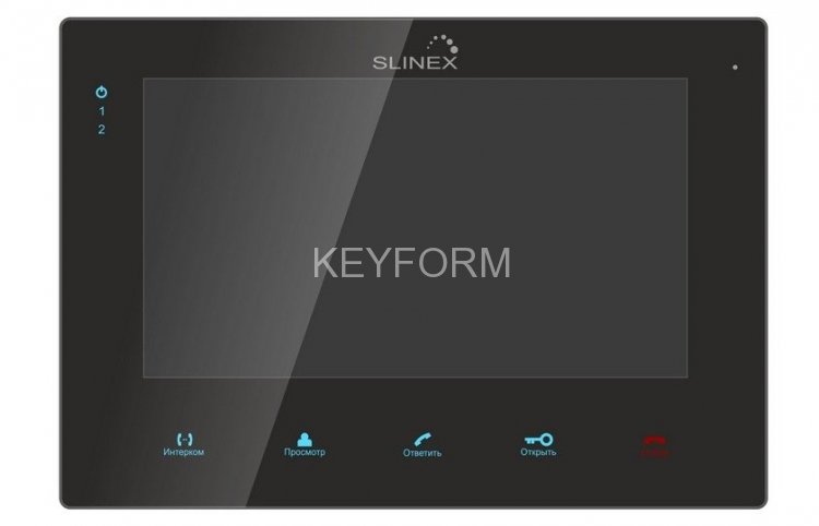 Монитор видеодомофона цветной Slinex SQ-07M (черный)